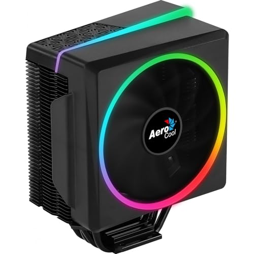 Ventola Per Processore Aerocool Cylon 4 Pwm Rgb, Nero - Actc-Cl30410.01 / Cylon4