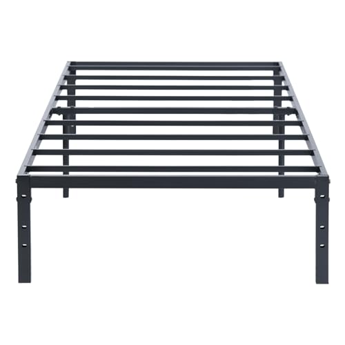 Cama individual para ahorrar espacio con estructura metálica y 2 mesas 7