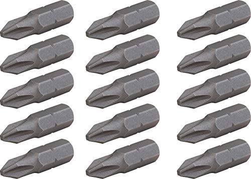 CRAFTSMAN Phillips Screwdriver Bit Set, 1-Inch, 15-Pack (CMAF121PH215)