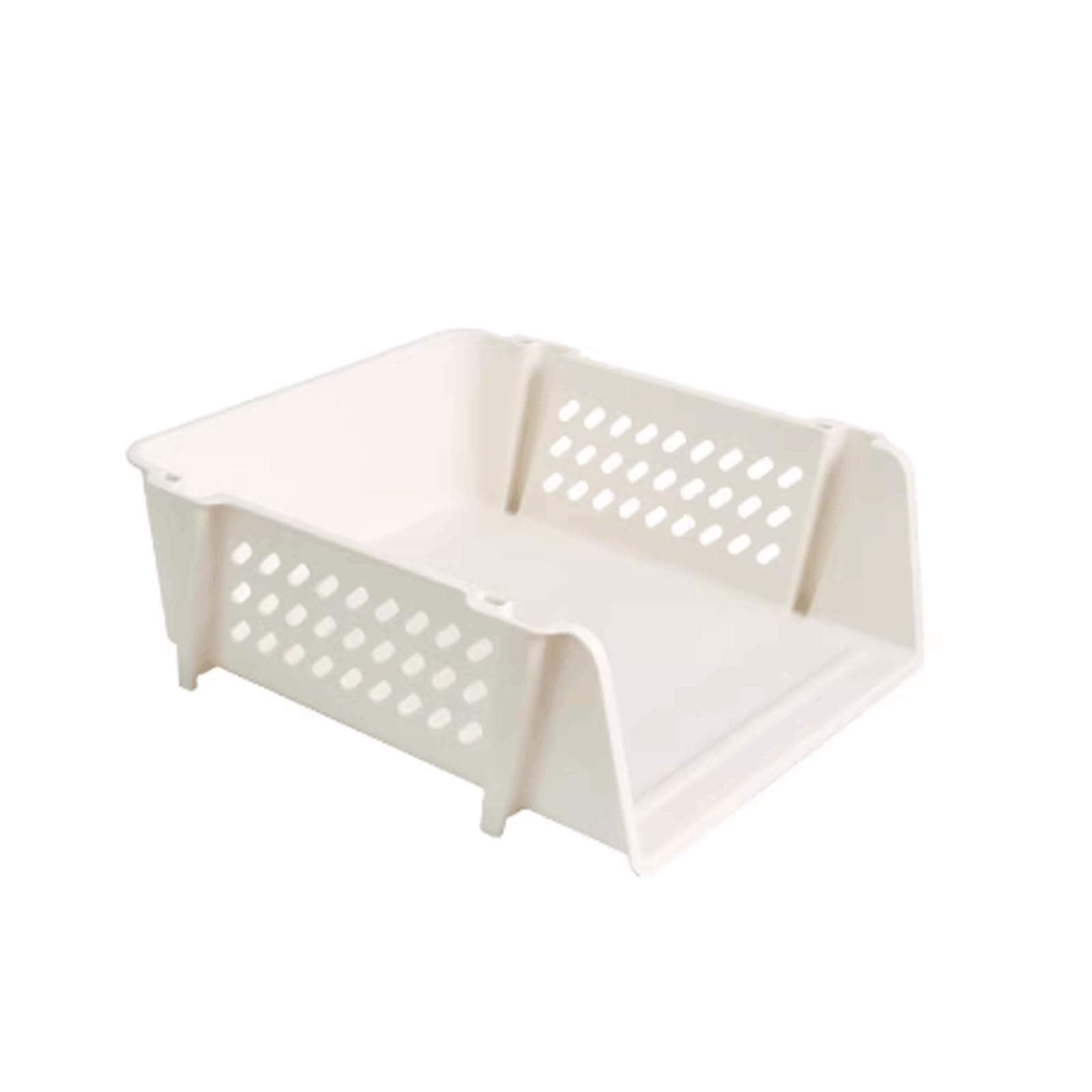 Pratico Cestino Portadocumenti da Tavolo Cestino Portadocumenti in plastica per Ufficio Scatola Portadocumenti Portatile Bianca Cestino Portadocumenti Multifunzionale per la casa Versatile