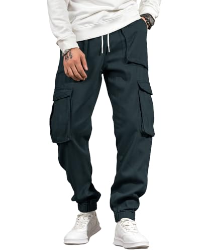 Image of Noble Monk Cargo for Men || Cotton Cargo Pant || Stylish Multi-Pocket Casual Trousers for Men