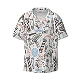 Questa camicia a maniche corte con bottoni offre comfort e stile. La tasca frontale aggiunge praticità pratica, mentre le stampe vivaci forniscono un'atmosfera hawaiana alla moda. Che si tratti di pantaloncini casual o jeans, questa camicia ampia si adatta perfettamente al tuo guardaroba estivo, rendendola un'aggiunta versatile per feste in spiaggia o gite nel fine settimana