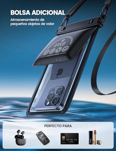 Accesorios De Telefonía, Wireless bolsa celular contra agua Marca Lamicall (2)