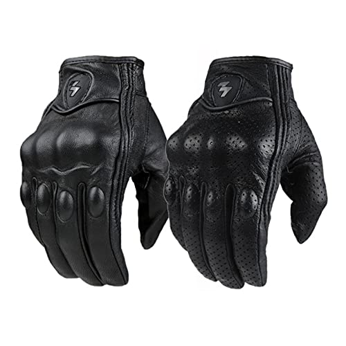 Guanti Moto Guanti Moto Uomo Donna Pelle Carbonio Ciclismo Invernali Motocross Motore
