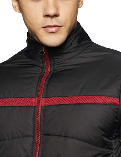 Image of Qube By Fort Collins Men's Nylon Jacket (1282 SMU Black XL) and Fort Collins Men's Nylon Jacket (430180 SMU Blue XL)