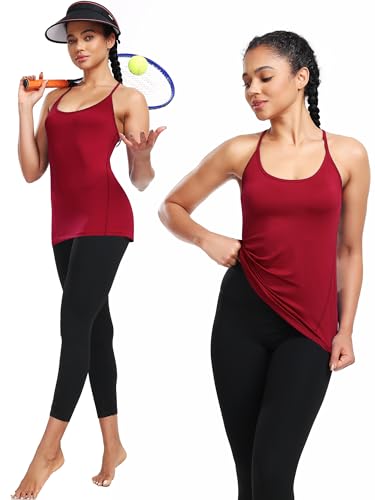 Image of NELEUS Women's Workout Tank Top Racerback Yoga Tanks Athletic Gym Shirt