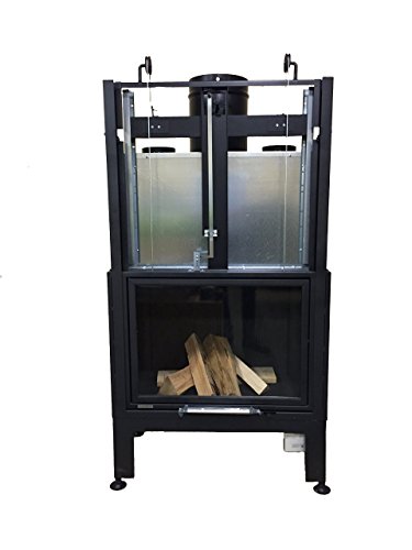 Caminetto palazzetti monoblocco 78 frontale easy