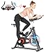 HEKA Cyclette Casa con Disco D'Inerzia da 20kg, Cyclette per Casa Bicicletta Allenamento, Bici da Spinning Cyclette, Spin Bike Cyclette con l'App, Manubrio e Sella Regolabili, Portata Massima 150 kg
