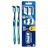 ORAL-B PRO-Clean Advanced Manual Toothbrush – Deep Cleaning & Plaque Removal – Medium Bristles, 2X
