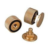 Schweißhelm-Befestigungen mit Silikon-Pad, Ersatzschrauben für Klapphauben, leichte ABS- und EVA-Teile für Elektrogeschäfte, Gold