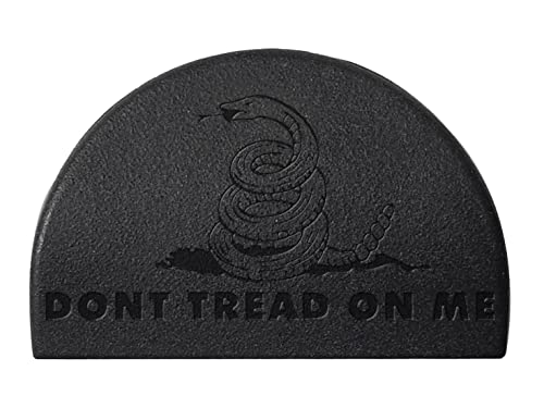 NDZ Performance Jentra JP2 Grip Plug for Glock Gen 1-3 26 27 28 33 39 9MM .40 .357 .45 Gap Laser Engraved in Black - Don't Tread On Me 2
