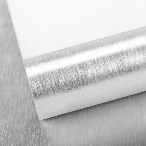 WRAPAHOLIC 30 Inch Silver Wrapping Paper Roll - Jumbo Roll Silver with Metallic Shine for Birthday, Holiday, Wedding, Baby Shower - 30 inch x 16.5 feet