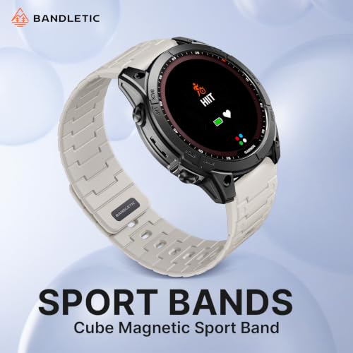 Image of Bandletic 22mm Quick Fit Compatible with Garmin Instinct 3 Watch Bands