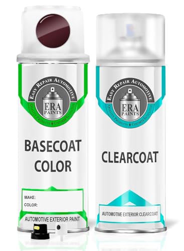 ERA Paints BGD - Black Berry Pearl for KIA Exact Match Automotive Touch Up Paint Spray - Essential Kit