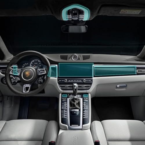 Película protectora de TPU para consola central Porsche Macan 2018 antiarañazos