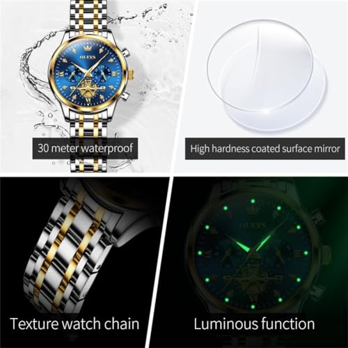 Image of OLEVS Watch Women Silver Watches for Women Luxury for Small Wrists Dress Stainless Steel Women's Wrist Watches Easy to Read Reloj para Mujer Black /Blue /Gold /Green /Pink /Purple