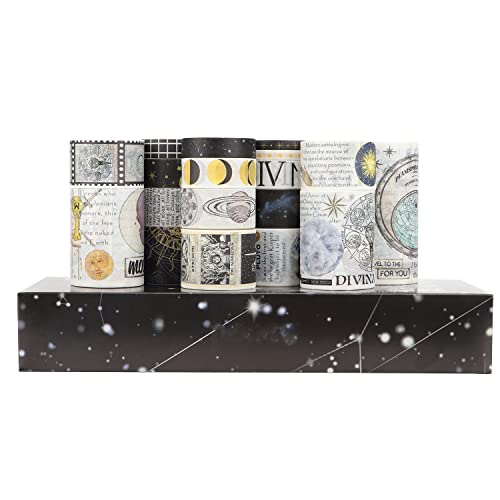 Washi Tape vintage LGEGE de 18 rollos con vari ancho para manualidades