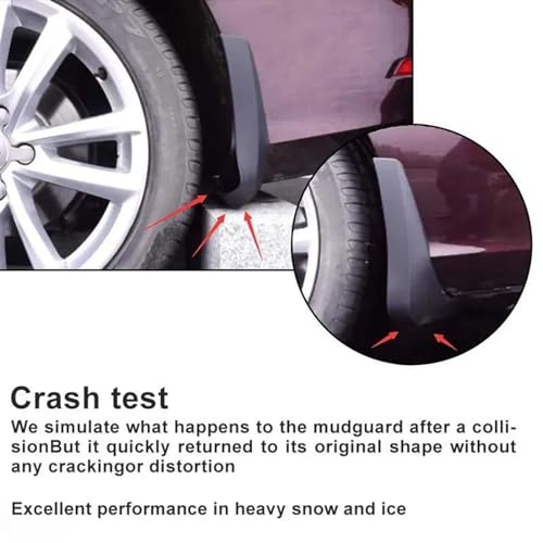 Guardabarros para BMW X5 M 2016-2018: evite daños por salpicaduras de grava 5