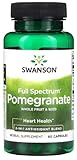 Swanson - Full Spectrum Pomegranate | Antioxidative Unterstützung und Herzgesundheit - 60 Kapseln