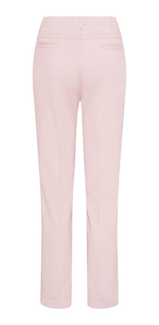 RAPHAELA Lorella Fine Minimal Print Pantaloni Eleganti da Uomo Donna