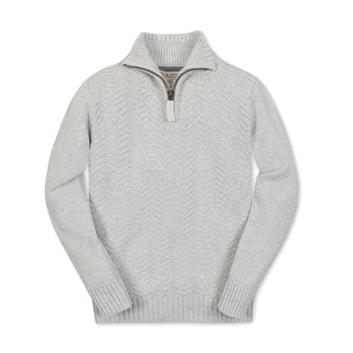 Image of Hope & Henry Girls' Milano Tipped Sweater Dress