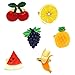 HOMOBABE 6 pezzi Tovaglioli Decorativo Forma Frutta Accessori per Tavola Colorati per Feste Decorazioni da Ristorante e Cenoni con immagine