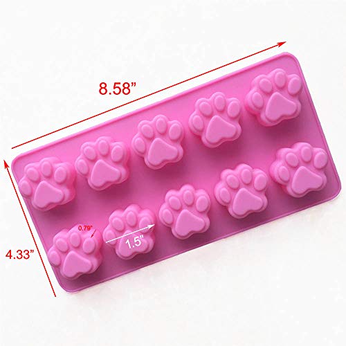 Molde de silicona para hielo mini figuras animal miniatura 2