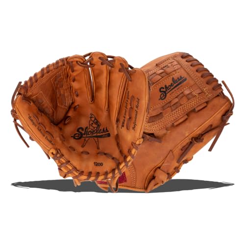Shoeless Joe Gloves Basket Weave Pocket Brown Glove
