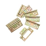 Fácil de reemplazar: la bisagra plegable para marco de fotos para reparación puede reemplazar las bisagras dañadas o rotas, conveniente de usar, suministro de puerta, bisagra de puerta de gabinete