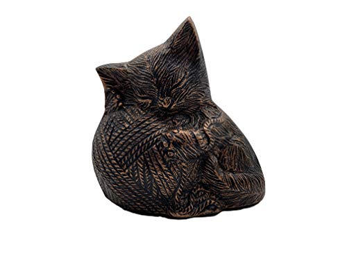 Au Paradis Des Chats , Pelote De Urna Funeraria para Perro Y Gato, Urna para Cenizas De Cremación, Memorial para Animales, Recuerdo De Su Mascota Cover