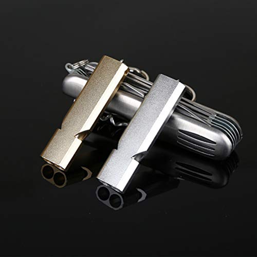 POPETPOP 1 pz Fischietto per Uccelli in Metallo