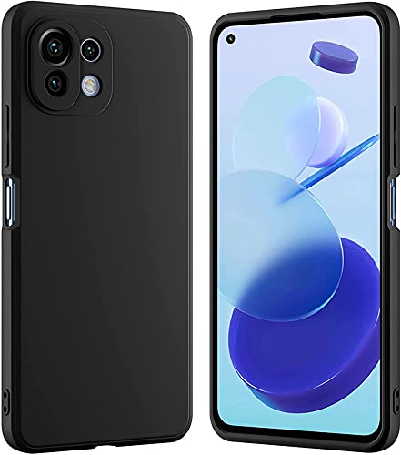 ConnectPoint Back Case Cover for Xiaomi 11 Lite 5G NE (Protective|Shockproof|Plain Black) (B09LYXJWP3) Amazon Price History, Amazon Price Tracker