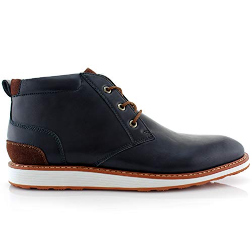 Image of Ferro Aldo Men's Chukka Boots | Classic Dress, Casual & Sneaker Styles | Lace-Up Ankle Boot for Work & Everyday Wear