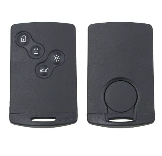 Clé carte Renault Laguna 3 et Mégane 3 vierge complète à programmer avec lame incluse - 4