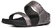 FitFlop Women's Lulu Metallic Snake Slide Sandal