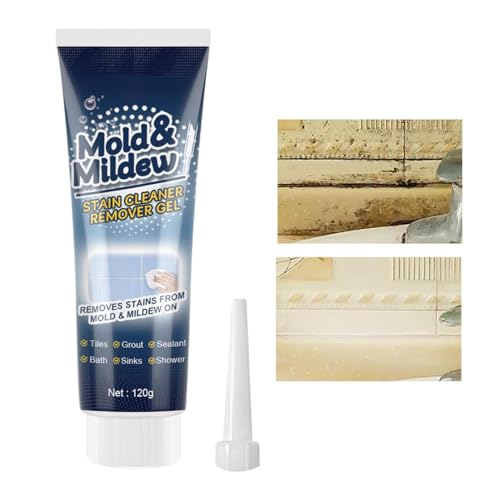 Malta bianca per piastrelle, riempitivo per malta per piastrelle | Tubi riempitivi per malta ecologici da 120 g in bianco | Stucco sicuro senza odore per vasche da bagno, bagno, cucina, doccia, WC, la