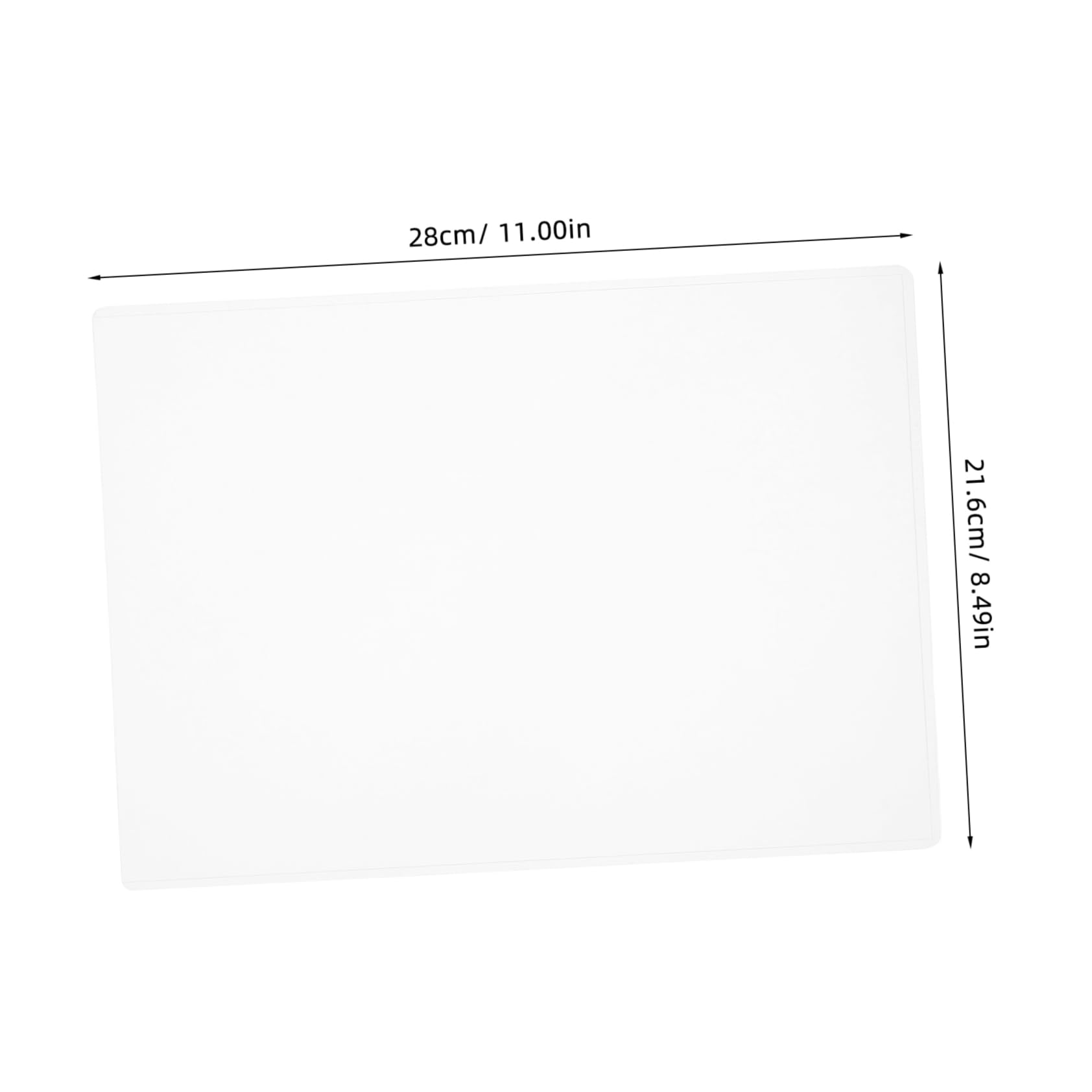 Custodie Rigide Trasparenti A4 in Plastica, 30 Pezzi per Documenti | Poster, Menu e Album Fotografici, Resistenti alla Deformazione, Uso Versatile, Facili da Utilizzare