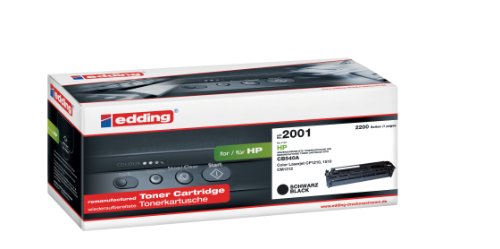 Toner noir Edding 2001 remplace HP CB540A pour imprimer sans bavure 2200 pages