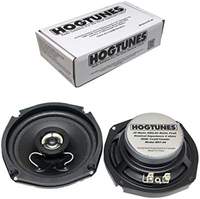 Parlantes Hogtunes HT44 4.25" 2 Pack Para Harley-Davidson 1986-1996 miniatura 2