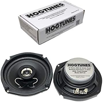 Hogtunes HT44 4.25 Replacement for Front and/or Rear Speakers (2 Pack), Fits 1986-1996 Harley-Davidson Motorcycles