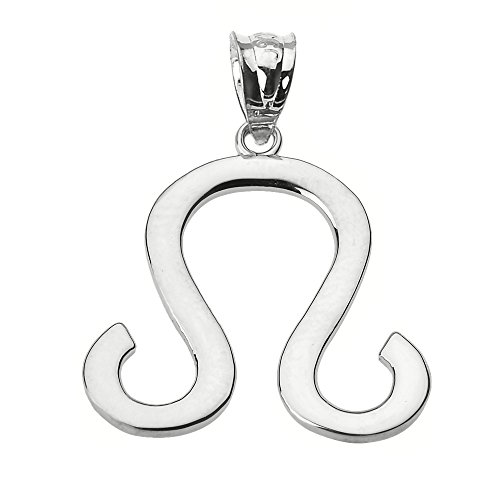 Claddagh Gold .925 Sterling Silver Leo Zodiac Astrological Sign Charm