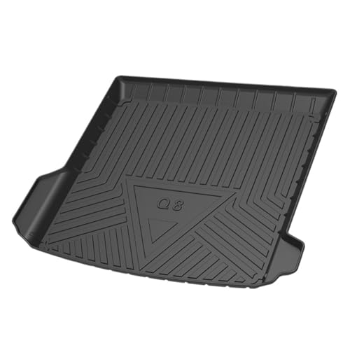 Tapis de coffre Audi Q8 en caoutchouc TPE sur mesure pour protection voiture tout temps