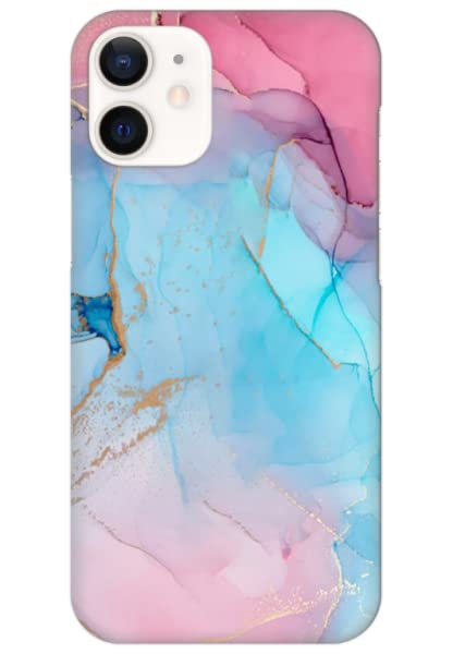 COBERTA Printed Back Cover for Apple iPhone 12 Mini Back Cover Case - Pink Blue Marble Pattern D13670 (B0BS1V6S5W) Amazon Price History, Amazon Price Tracker