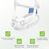 Replacement Cushion for F30i Medium, Enhanced Comfort and Minimal-Contact, Compatible with Original Frame, 2 Packs, MEDICOLOR Supplied