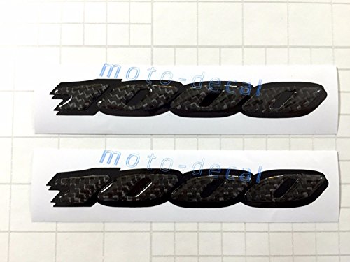 Decal Story 3D Real Carbon Fiber Emblem Sticker Decal Raise Up Polish Gloss for Honda CBR 1000 RR/Suzuki GSXR 1000