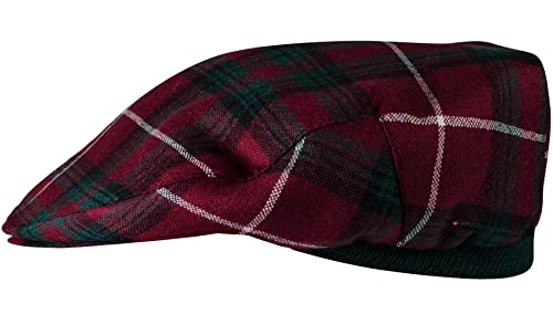 Casquette plate motif tartan pour vos balades en plein air et sorties urbaines