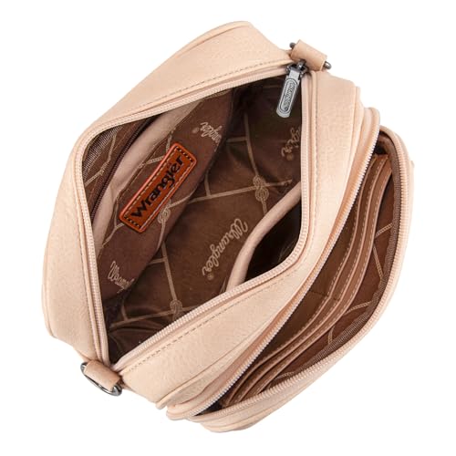 Image of Wrangler Crossbody Bag for Women Multi Pocket Crossover Bag Shoulder Pursea with Adjustable Strap