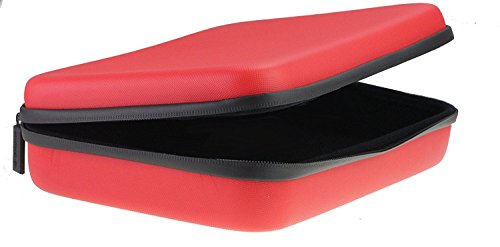 Funda impermeable y a prueba de golpes para proyector Navitech Roja, compatible con Dell M318WL miniatura 4