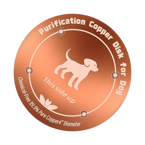 Generisch Disque En Cuivre Pour Bain D’Oiseaux – Disque Naturel Renforcé 10 cm, Accessoire Pour Basâ€¦ – Vignette
