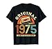 49.Geburtstag Original Männer Frauen Vintage Jahrgang 1975 T-Shirt Frau 75 günstig Kaufen-49.Geburtstag Original Männer Frauen Vintage Jahrgang 1975 T-Shirt